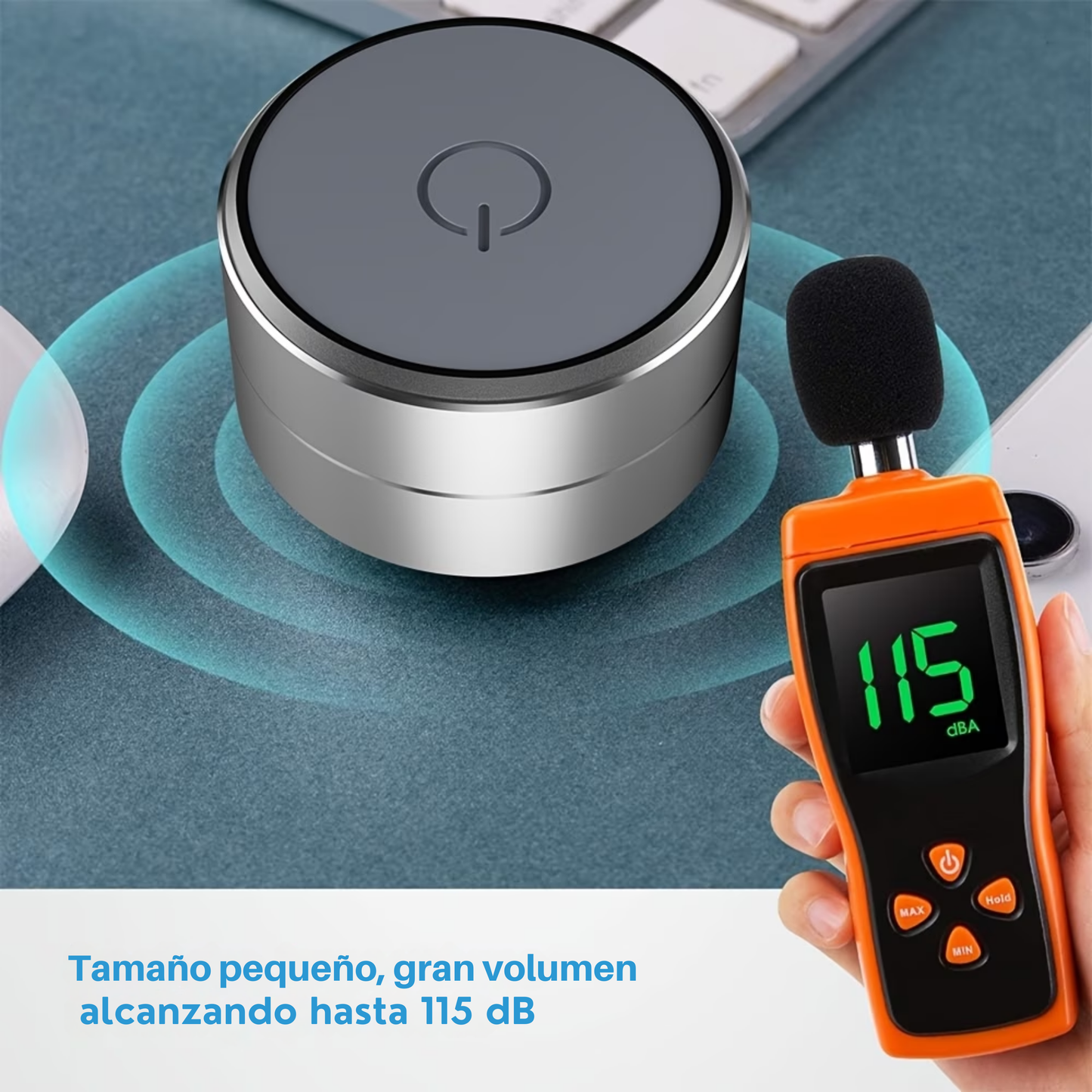 Mini altavoz portátil con Bluetooth